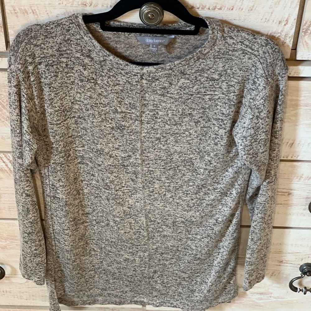 Gray/brown tunic, super soft